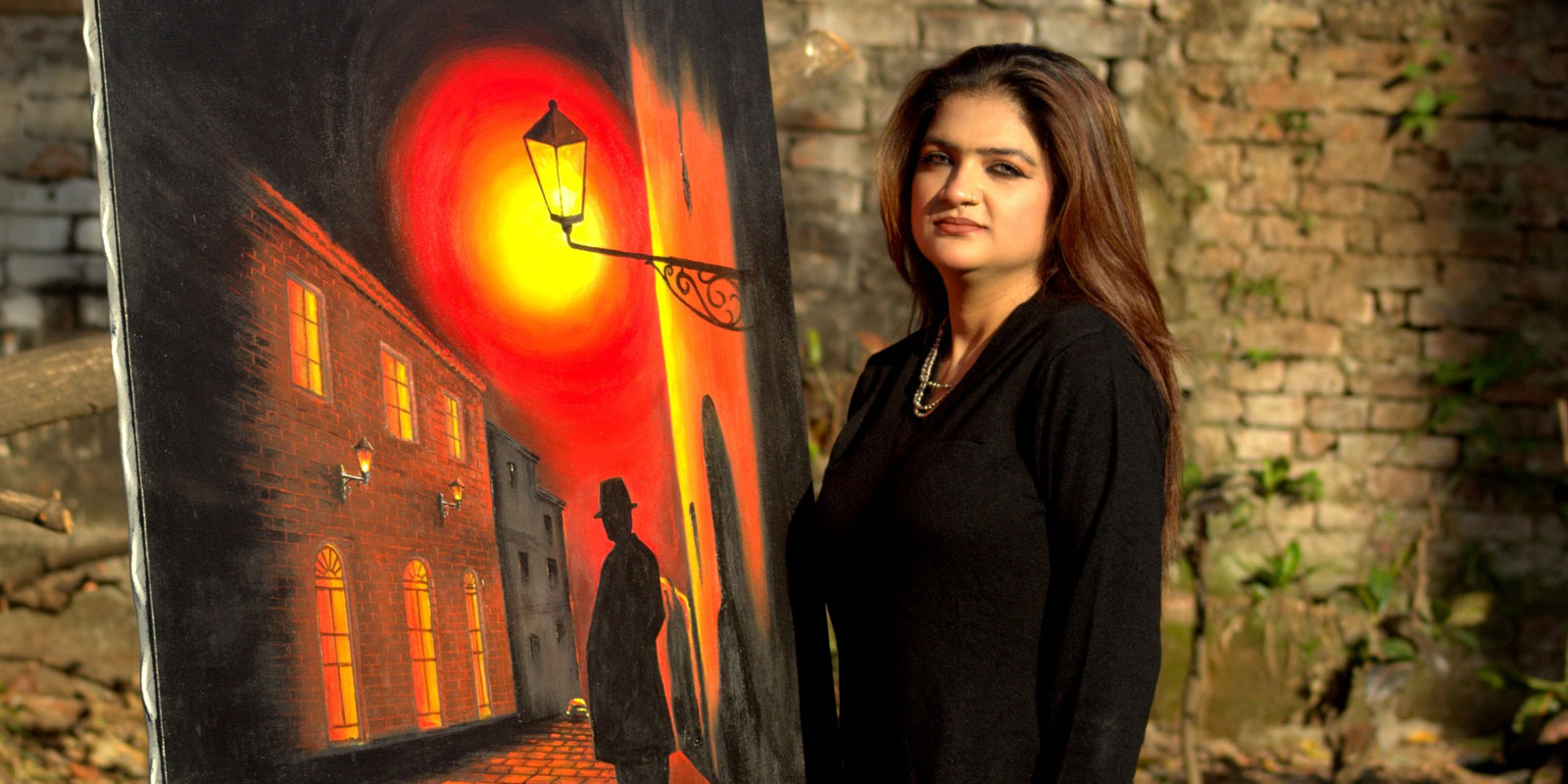 Canvas Study — painting by Roohee Ali Khan